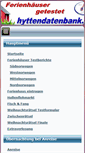 Mobile Screenshot of hyttendatenbank.de